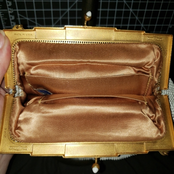 Whiting and Davis Mesh Purse #2842 Rare Antique - Picture 2 of 4